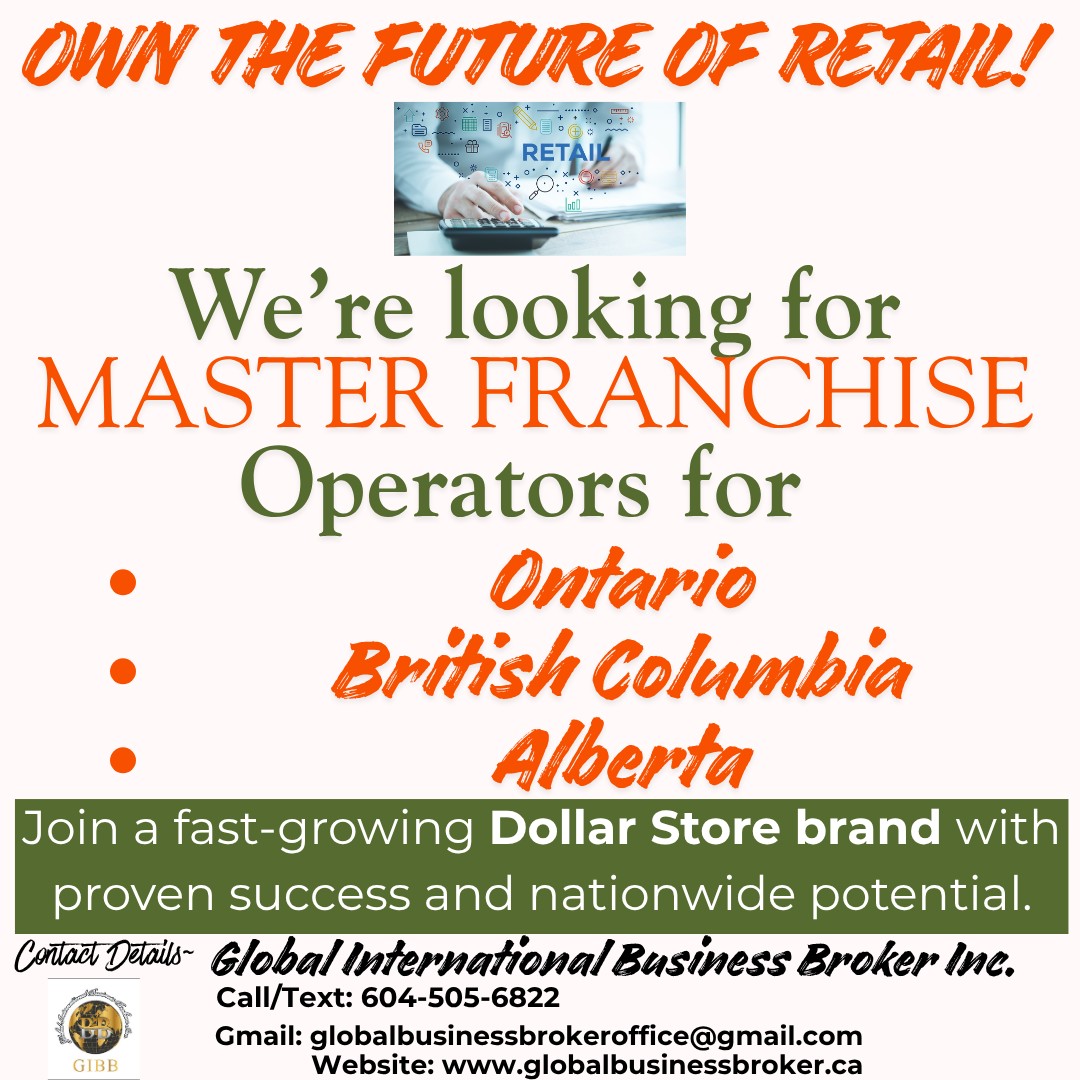 Own the Future of Value Retail – Become a Master Franchise Operator! 